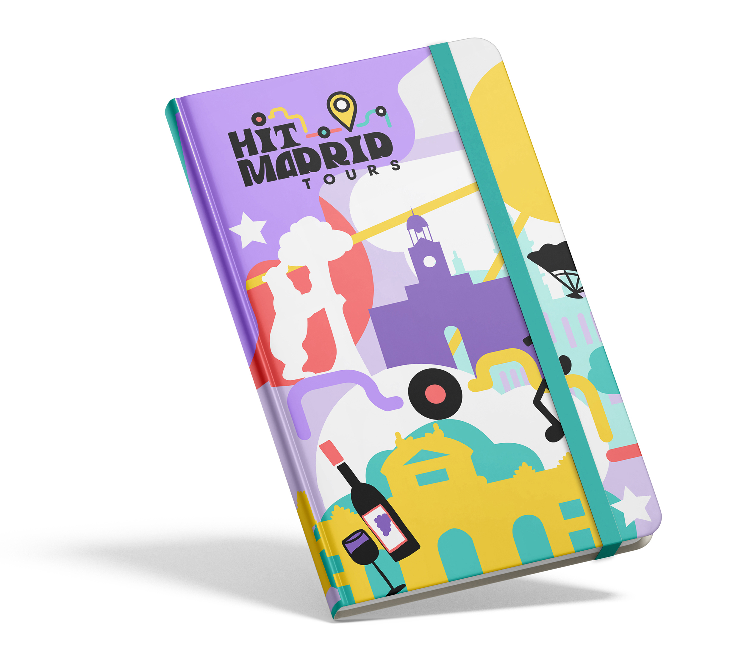 Hit Madrid Tours notebook